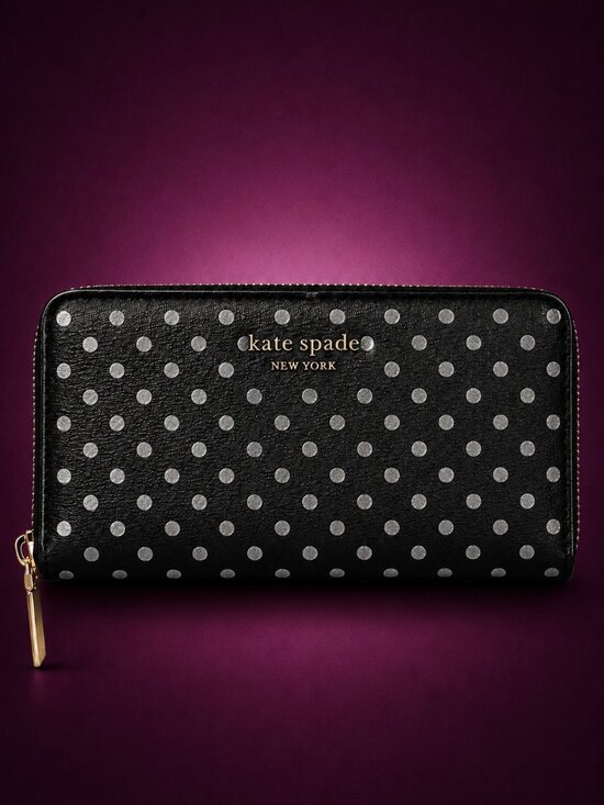 kate spade Accessories - KATE SPADE New York Spencer Continental Saffiano Leather Long Zip Around Wallet